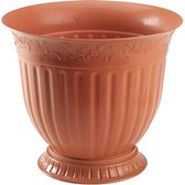 Hega Bloempot Grecia 14 Liter 34 Cm Bruin