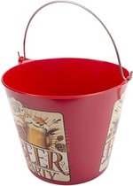 Hega Emmer Beer 5,4 Liter 23,8 X 26,5 Cm Rood