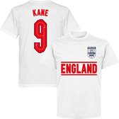 Engeland Kane 9 Team T-Shirt - Wit - Kinderen - 98