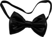 strikje 10 cm polyester zwart