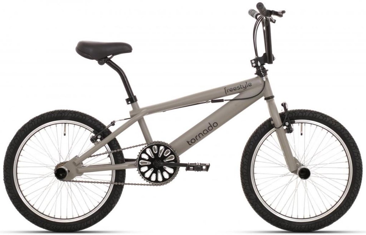 Tornado Freestyle - Fiets - Unisex;Unisex - Grijs - 20