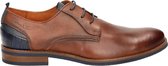 Van Lier Sabinus heren veterschoen - Cognac - Maat 45