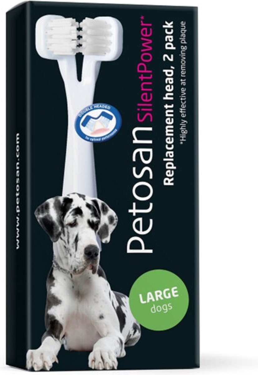 Petosan Silentpower Elektrische Tandenborstel Vervangende Borstelkoppen