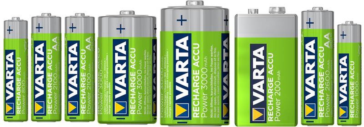 Batterie type VARTA 4206 Blister de 4 accus Ni-MH 1.2V 2600mAh 