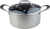 Cosy&Trendy Technopro Aluminium Kookpan - Kookpot - ø24cm - RVS Afwerking - Ook Geschikt voor Inductie