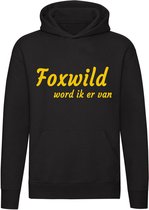 Foxwild hoodie | Peter Gillis | massa is kassa | unisex | trui | sweater | hoodie | Hatseflatse