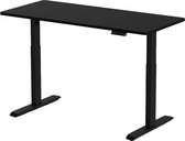 Elektrisch verstelbaar Bureau - Dual Motor | Zwart | 160 x 80 cm