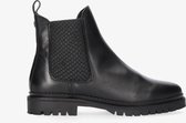 Tango | Bee 220-a black leather chelsea boot - black sole | Maat: 36