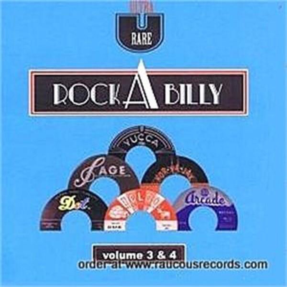 Various Artists - Ultra Rare Rockabilly, Volume 3 & 4 (2 CD)