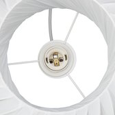 Relaxdays hanglamp modern - lamp - plafondlamp - E27 - woonkamer - wit - M