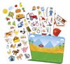 foto van Auto raamstickers - 75 stuks - boerderij herbruikbaar - Statische raam stickers