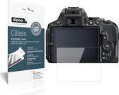 dipos I 2x Pantserfolie helder compatibel met Nikon D 5600 Beschermfolie 9H screen-protector