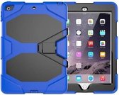 Case2go - Tablet hoes geschikt voor iPad 2021 - 10.2 Inch - Extreme Armor Case - Donker Blauw