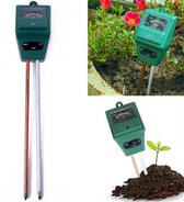 Bodemvochtigheid PH en Lichtmeter 3-in-1 / Meet de bodemkwaliteit voor bloemen en planten / Vochtmeter