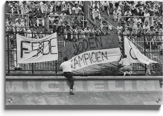 AFC Ajax kampioen '85 - Walljar - Wanddecoratie - Schilderij - Plexiglas
