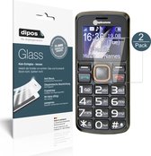 dipos I 2x Pantserfolie helder compatibel met Amplicomms PowerTel M6300 Beschermfolie 9H screen-protector