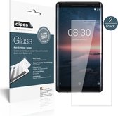 dipos I 2x Pantserfolie helder compatibel met Nokia 8 Sirocco Beschermfolie 9H screen-protector