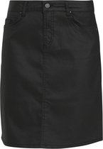 Cassis - Female - Gecoate rok met glinsters  - Zwart