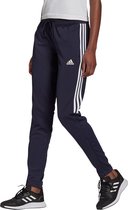 adidas - W Sereno Pants - Blauwe trainingsbroek - S - Blauw