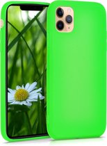 kwmobile telefoonhoesje voor Apple iPhone 11 Pro Max - Hoesje voor smartphone - Back cover in neon groen