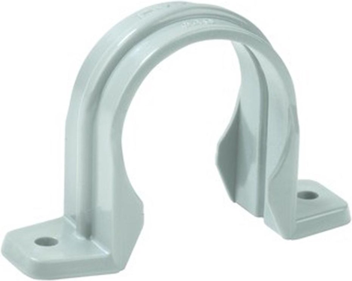 Dyka Zadels PVC grijs 32mm