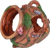 Flamingo Aquarium Decoratie Vasa Kruik 16X13X18Cm