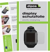 dipos I 6x Beschermfolie mat compatibel met Xplora XGO 2 Folie screen-protector (expres kleiner dan het glas omdat het gebogen is)