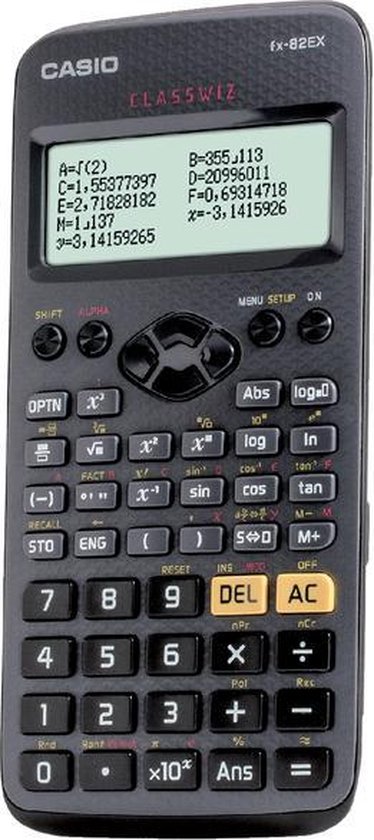 passie uitgebreid Leuk vinden Casio FX-82EX - Wetenschappelijke rekenmachine | bol.com