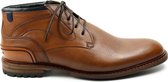 Floris van Bommel Veterschoenen cognac - Maat 41