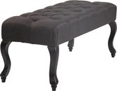 Clp Brest Bank - Stof - Antiek donker - Donkergrijs 100 cm