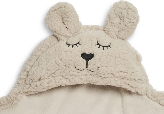 Jollein Baby Wikkeldeken - Bunny - Nougat - 100x105cm