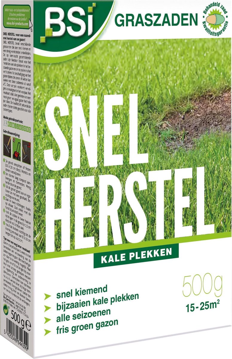 BSI - Graszaad Snel Herstel - 500 g voor 25 m²