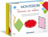Clementoni - Vormen En Veters Montessori - Educatief spel