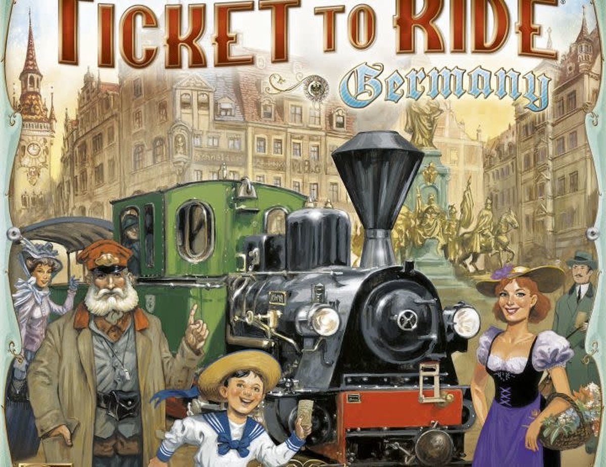 Days of Wonder - Ticket to Ride Germany - Stedeneditie - Bordspel — afbeelding 12