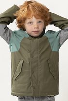 Sissy-Boy - Colourblock regenjas met teddy voering