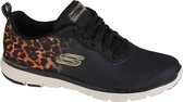 Skechers Flex Appeal 3.0 13476-BKGD, Vrouwen, Zwart, sneakers, maat: 35 EU