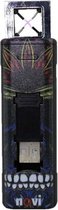 Novi ixnite plasma lighter black skull with leaf
