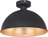 Moderne Plafondlamp Goud Zwart 31 cm | Stockholm