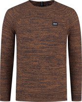 Gabbiano Trui Trui Melange In Raglanmouw 611714 Brick Orange 804 Mannen Maat - 3XL