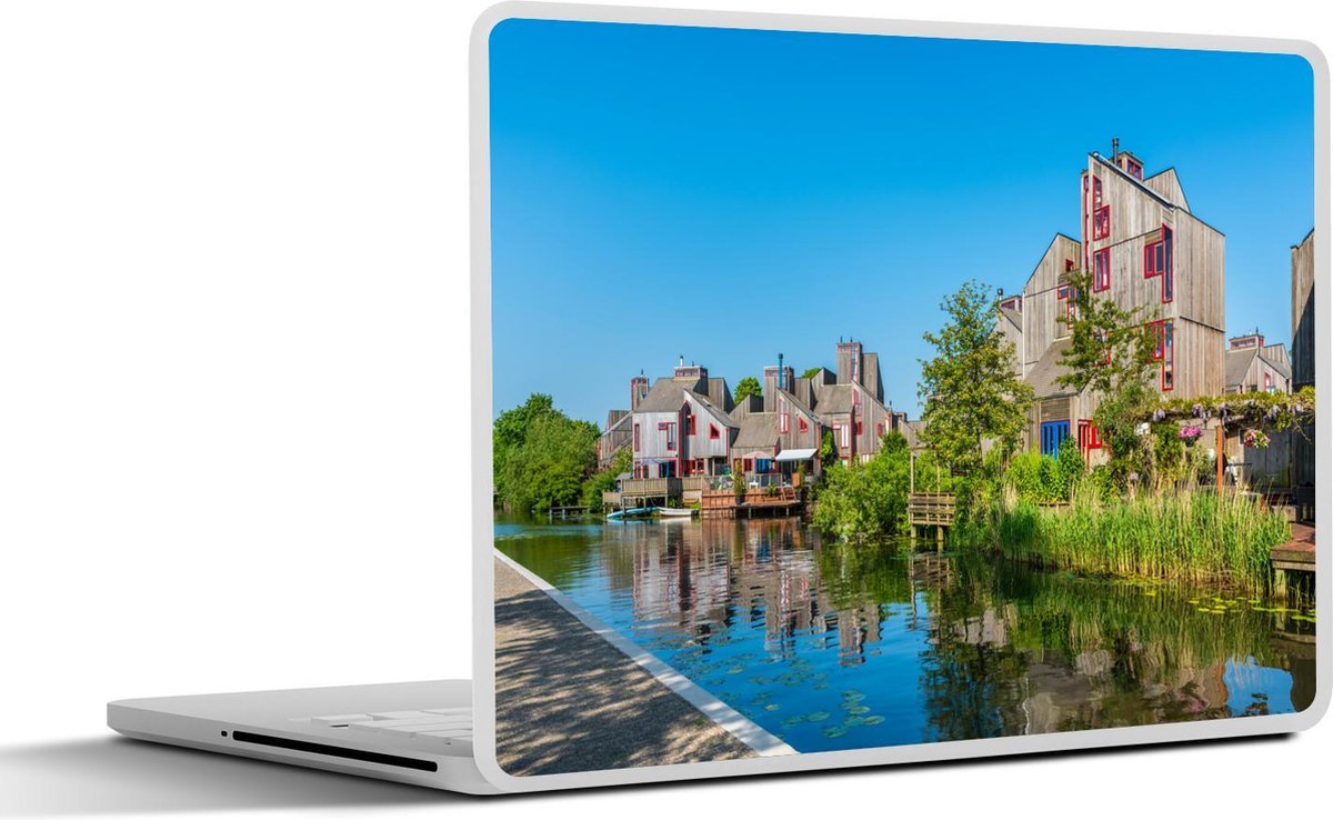 Afbeelding van product SleevesAndCases  Laptop sticker - 15.6 inch - Alkmaar - Nederland - Huizen