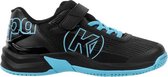 Kempa Attack 2.0 Velcro kinderen - Sportschoenen - Volleybal - Indoor - zwart/blauw