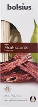 Bâtonnets parfumés 45ml VIEUX BOIS | True Scents Bolsius | Parfum durable | diffuseur de parfum