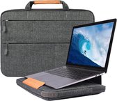 Laptoptas geschikt voor HP Pavilion - 15.4 inch - WiWu Smart Stand Laptoptas - Grijs