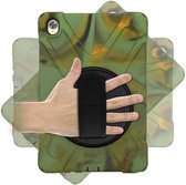 Tablet hoes geschikt voor Huawei MediaPad M6 10.8 Cover - Hand Strap Armor Case - Camouflage
