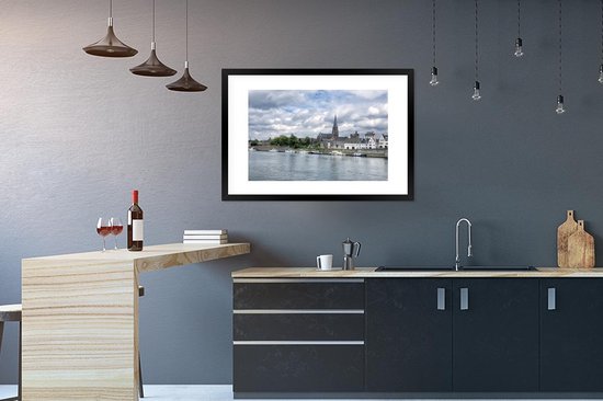Cadre photo avec affiche - Water - Maastricht - Air - 90x60 cm - Cadre pour affiche