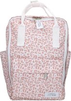 rugzak Leopard meisjes 29 cm polyester roze