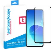 Telefoonglaasje Screenprotectors Geschikt voor OPPO Reno 6 - Volledig Dekkend - Gehard Glas Screenprotector Geschikt voor OPPO Reno 6 - Beschermglas van rand tot rand