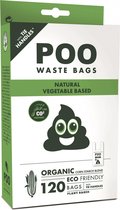 M-pets Hondenpoepzakjes Poo Dog Waste Vegan Geurloos 120 Stuks