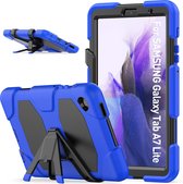 Samsung Galaxy Tab A7 Lite Hoes - Extreme Armor Case - Blauw