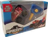 rallytruck Super Catapult jongens 3 cm rood 2-delig